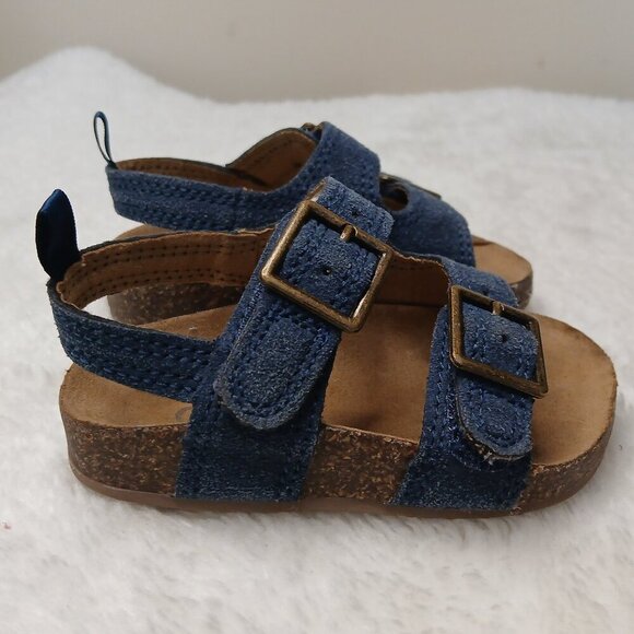 Baby OshKosh B'Gosh Sandals Blue Size 4 - Picture 5 of 8